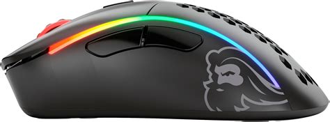 Best Buy: Glorious Model D- Minus Wireless Honeycomb RGB Gaming Mouse Matte Black GLO-MS-DMW-MB