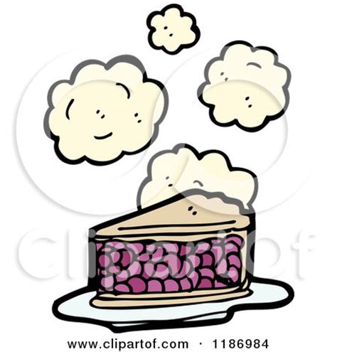 Cartoon of Berry Pie - Royalty Free Vector Illustration by ...