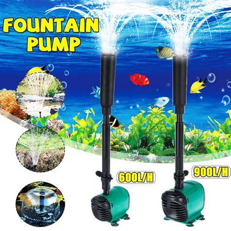 14W Aquarium Fish Pond Submersible Water Pump Garden Fountain Pump ...