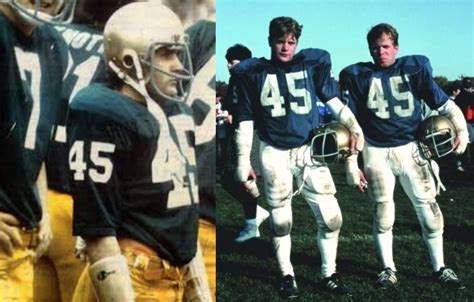 The real Rudy Ruettiger, Sean Astin and his stunt double for the 1993 movie "Rudy." My edit ...