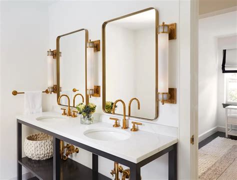 satisfaction guarantee Ralbay Gold Bathroom Vanity Light Fixtures 3 Lights Gold Modern Crystal ...