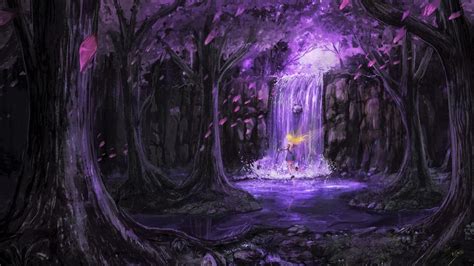 Purple Forest Wallpapers - 4k, HD Purple Forest Backgrounds on WallpaperBat