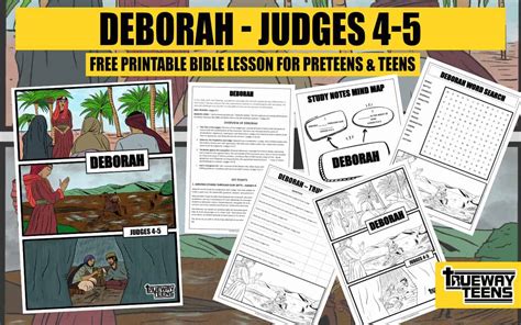 Deborah (Judges 4-5) - Bible lesson for teens - Trueway Kids