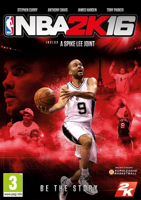 French NBA 2K16 Cover Features Tony Parker, Confirms 25 Euroleague ...