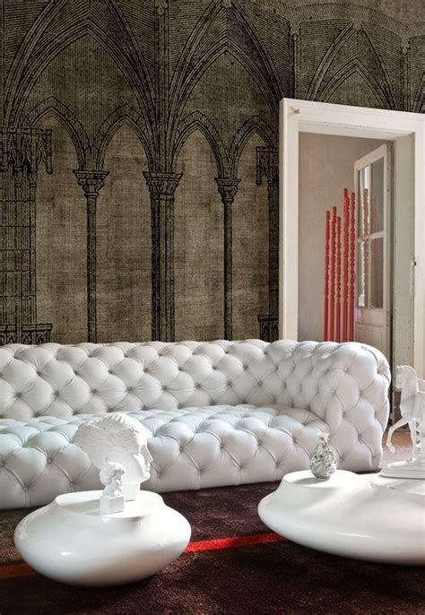 Amazing Leather Sofas in White, Black and Brown | Founterior