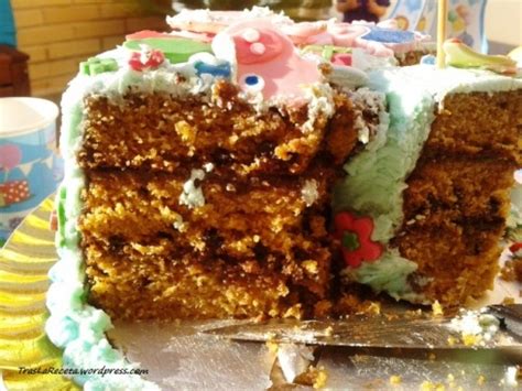 Peppa Pig birthday cake | tras la receta