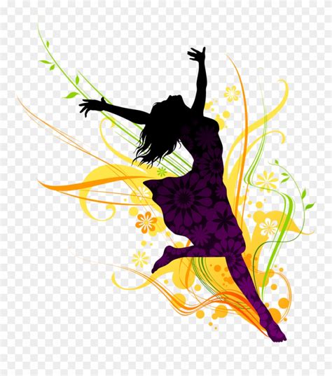 Download Modern Dance Clipart - Dancing Girl Png Transparent Png (#157647) - PinClipart