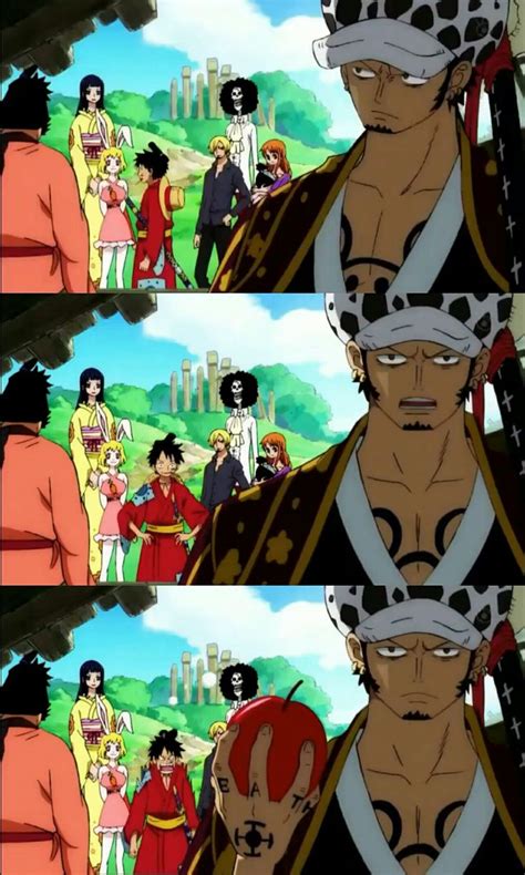 Law and Luffy funny moment | Image de one piece, Dessin anime, Dessin