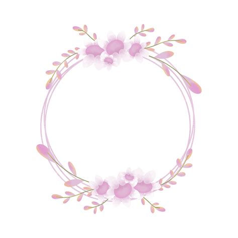 Beautiful Flower Frame White Transparent, Wedding Frame With Beautiful Flowers, Wedding, Flowers ...