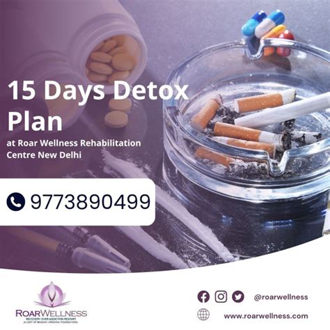 15 Days Detox Plan for Alcohol Addiction