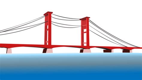 Ampera Bridge At Night PNG, Vector, PSD, and Clipart With Transparent Background for Free ...