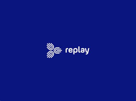 Replay - Line Play Logo Design on Behance