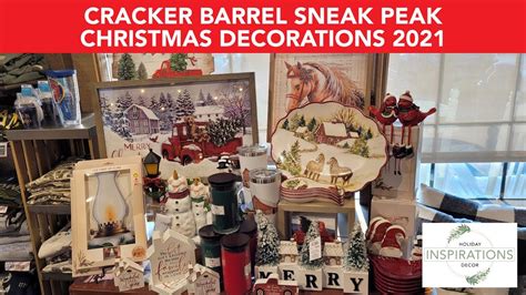 Cracker Barrel Christmas Decorations 2024 - Kelsy Mellisa