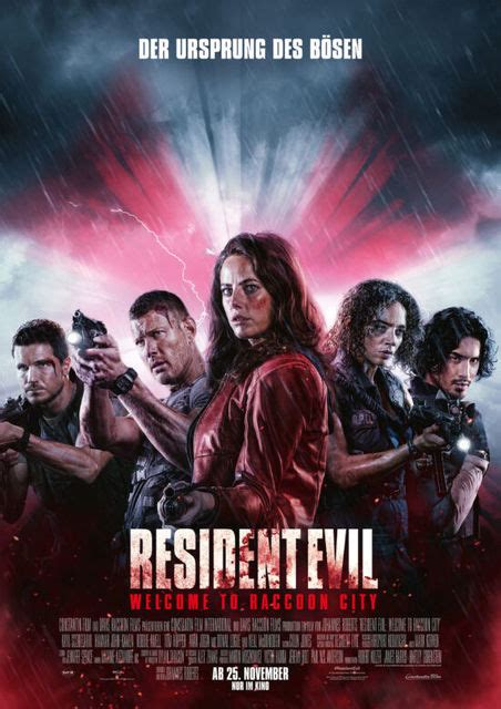 Resident Evil - Welcome to Raccoon City, Kinospielfilm, Action, Horror ...