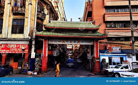 Ongpin! Entrance To Chinatown. Location: Binondo Philippines Editorial Photo - Image of ...