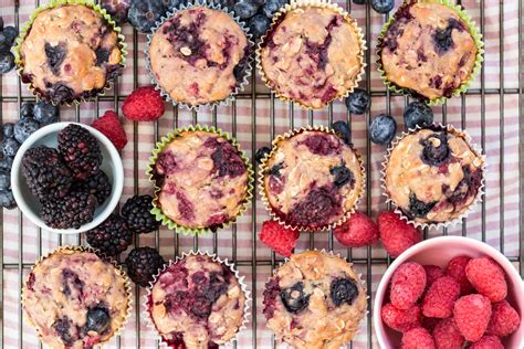 Very Berry Muffins - Weelicious