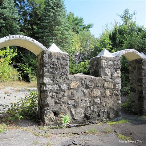 Holy Land USA Ruins in Waterbury, CT