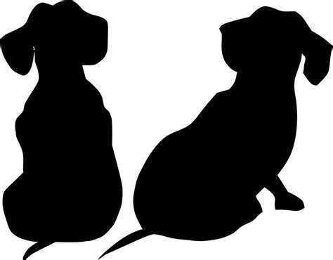 $5.5 - #dachshund Doxies Puppies Decal 12"X9.5" Choose Color! #ebay # ...