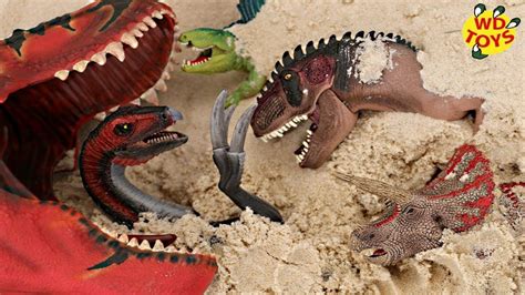 ZOMBIE DINOSAURS!! Dino's Come Back To Life 5 Schleich Gigantosaurus, Th... | Lego dinosaur, New ...