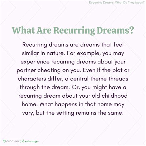 12 Meanings Behind Recurring Dreams