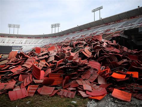 Candlestick Park being demolished - Business Insider