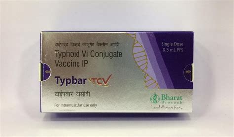 Typbar TCV - Typhoid Vi Conjugate Vaccine, 0.5 Ml In 1 Prefilled ...