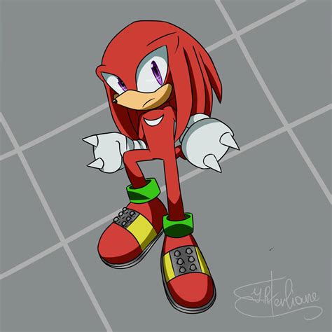 Knuckles by Ferliane on DeviantArt