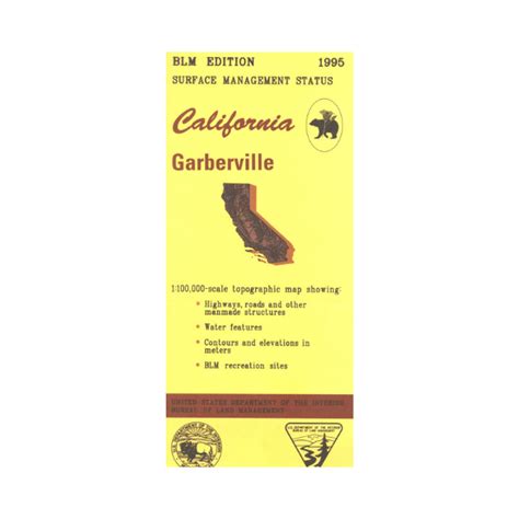 Map: Garberville CA - CA170S – Public Lands Interpretive Association