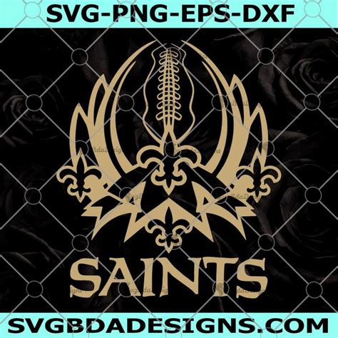 New orleans saints svg - new orleans svg - saints football svg - football svg - nfl team logo ...