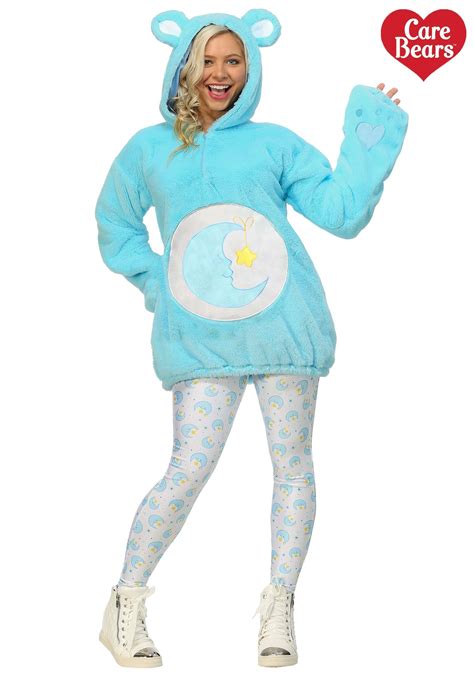 Care Bears Deluxe Bedtime Bear Hoodie Costume for Women