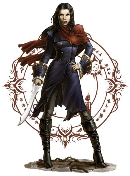 Dhampir (5e Race) - D&D Wiki | Character portraits, Pathfinder character, D&d