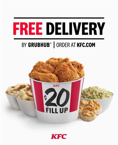 KFC offers free delivery from March 14 to April 26 - Atlanta on the Cheap