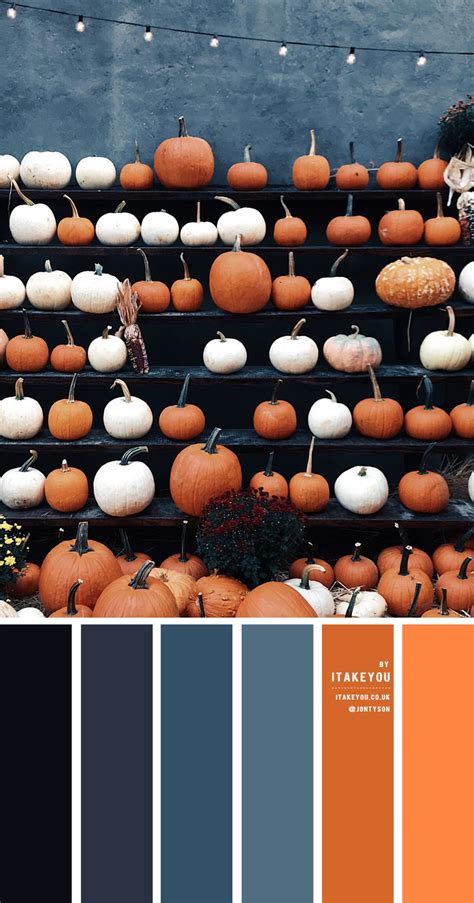 Steel Blue and orange color scheme – Color Palette #26 I Take You | Wedding Readings | Wedding ...