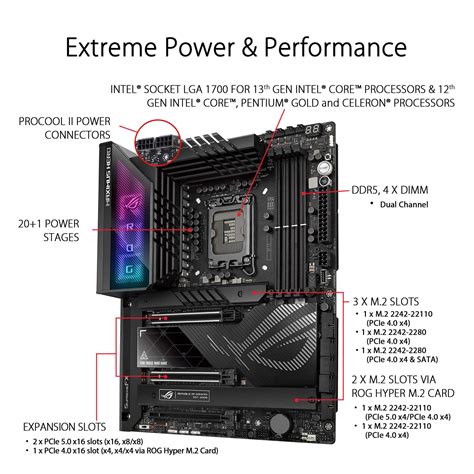 ASUS ROG MAXIMUS Z790 HERO Intel® Z790 LGA 1700 ATX motherboard | PC IMAGE MALAYSIA