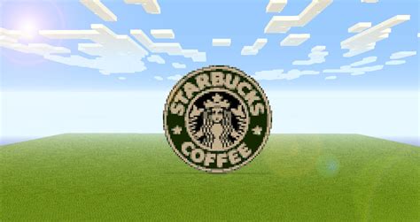 Starbucks icon Pixelart Minecraft Map