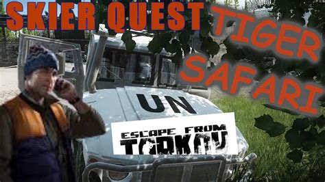 [DE]Tiger Safari Quest SKIER ESCAPE FROM TARKOV #9 - YouTube