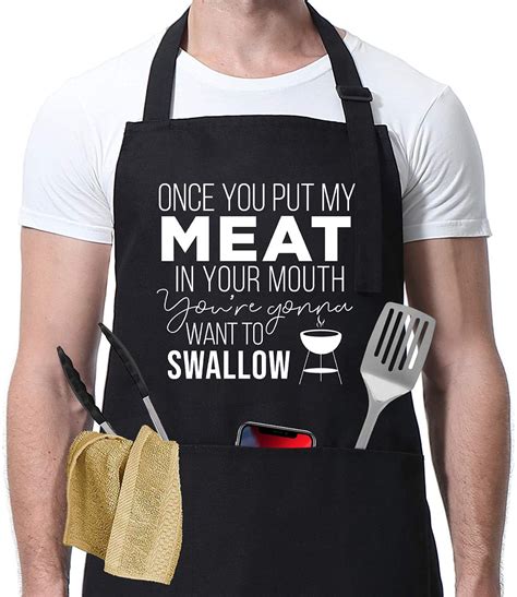 4 Funny Grill Puns and Memes On BBQ Aprons Under $20 You Should Know About