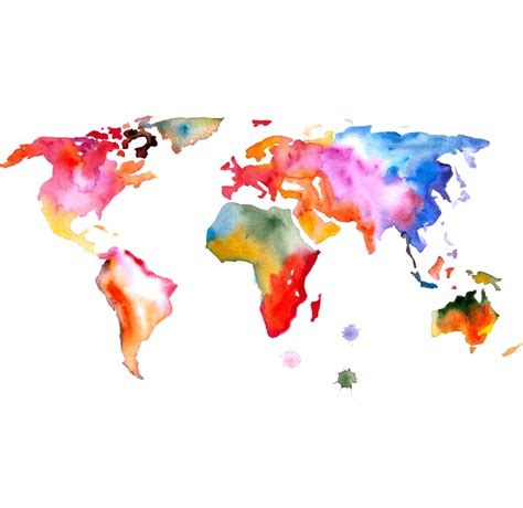 Abstract World Map PNG File | PNG Mart
