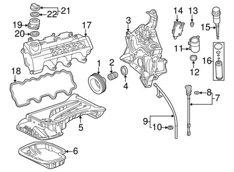 1998-2011 Mercedes-Benz Engine Oil Filter Adapter Seal 112-184-00-61 | Shop MB Parts