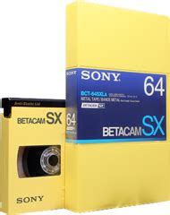 Betacam SX Tape - Beta SX - Betacam SX