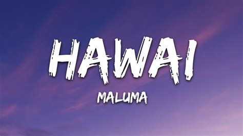 Maluma - Hawái (Letra/Lyrics) | The World Of Music(Mix) - YouTube