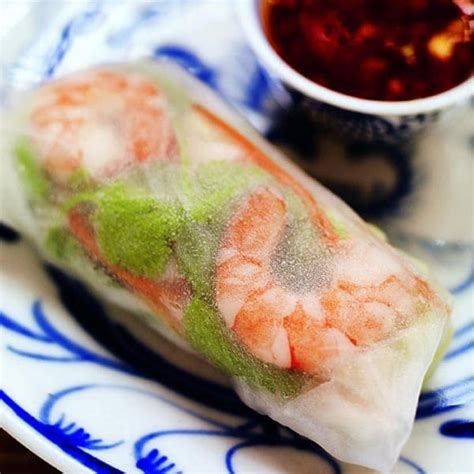 Vietnamese rice paper rolls recipe | delicious. magazine