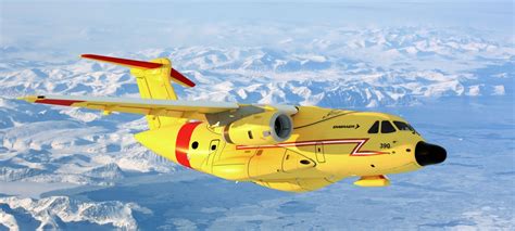 Embraer Announces Shiny New Yellow Search And Rescue Aircraft