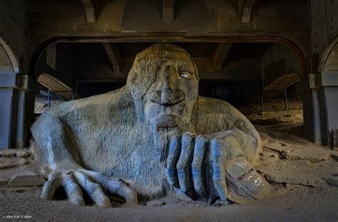 The Fremont Troll (Troll Under the Bridge) - a photo on Flickriver