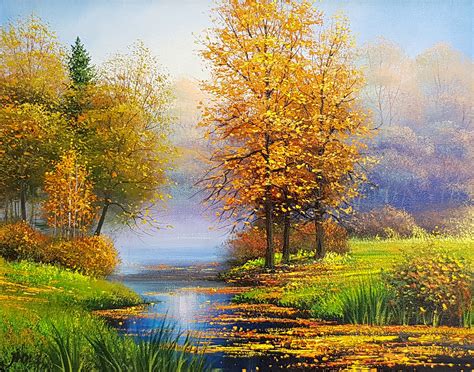 Fall Landscape Painting