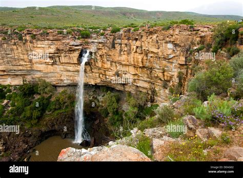 Nieuwoudtville waterfall, Western Cape, South Africa, Africa Stock ...