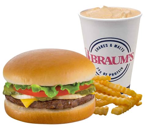 1/6 Deluxe Cheeseburger Combo #12 | Braum's