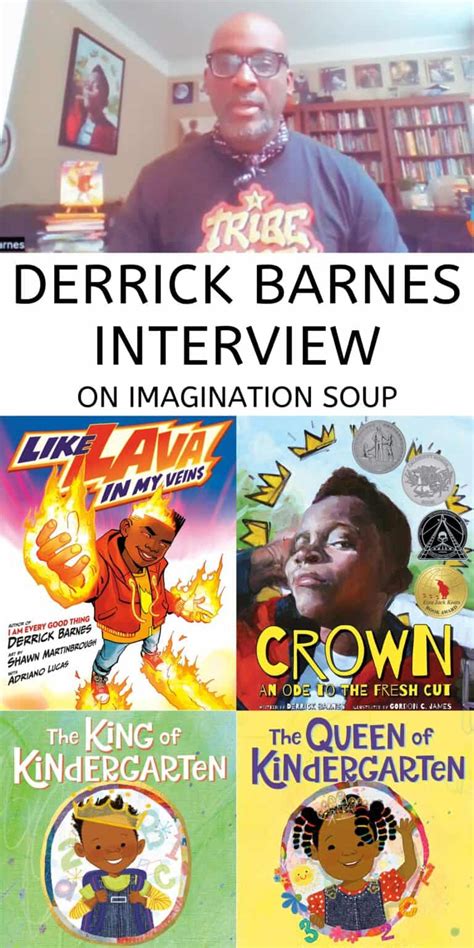 Books, Gratitude, and Activism: Author Interview with Derrick Barnes - Imagination Soup