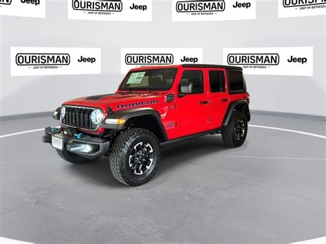 New 2024 Jeep Wrangler 4xe Rubicon For Sale at Ourisman Jeep in ...