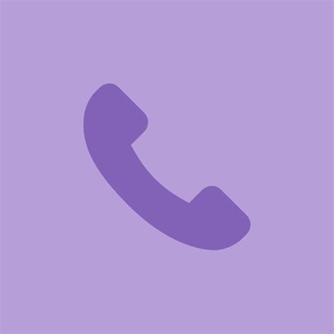 Phone icon in 2024 | Purple wallpaper iphone, Purple wallpaper, Purple aesthetic